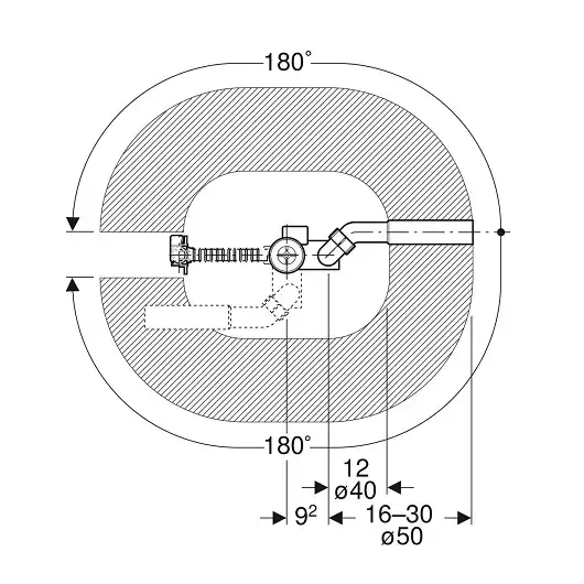Слив-перелив для ванны Geberit 150.520.21.6 Хром фото 4