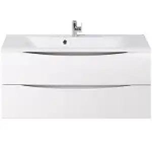 Подвесные тумбы с раковиной 100